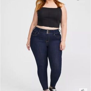 #T938 - NWOT - Torrid Jegging High-Rise Skinny Jean - 20WT (29” Inseam)
